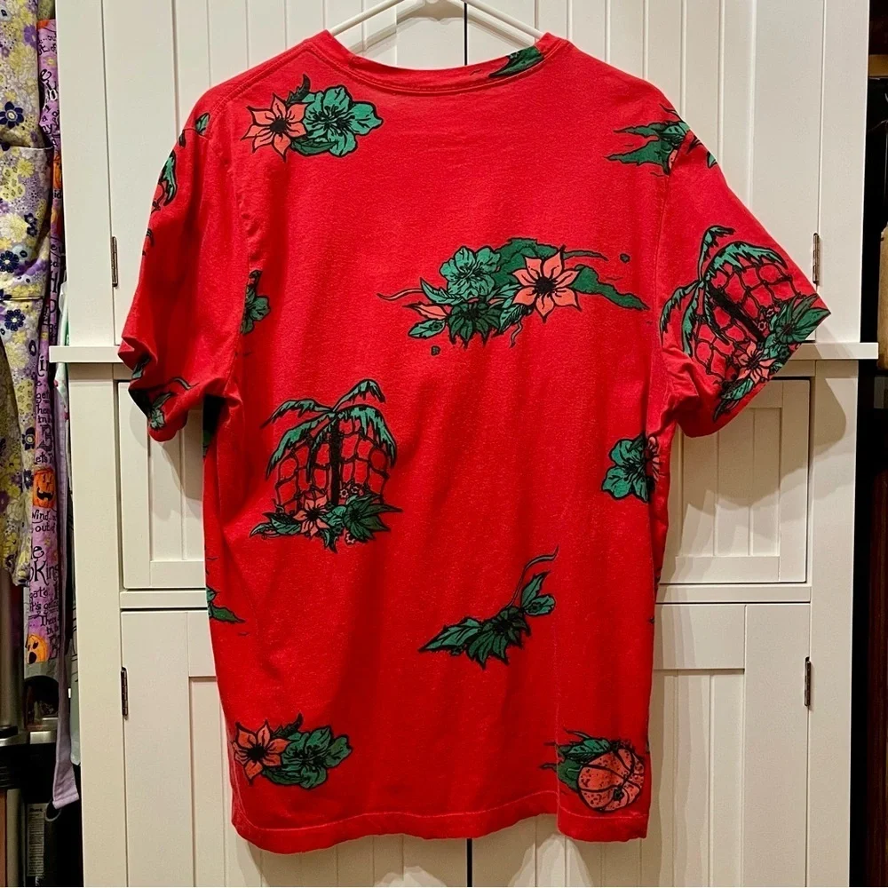 Nike Hoop Island Allover Print Basketball Floral Hawaiian T-Shirt